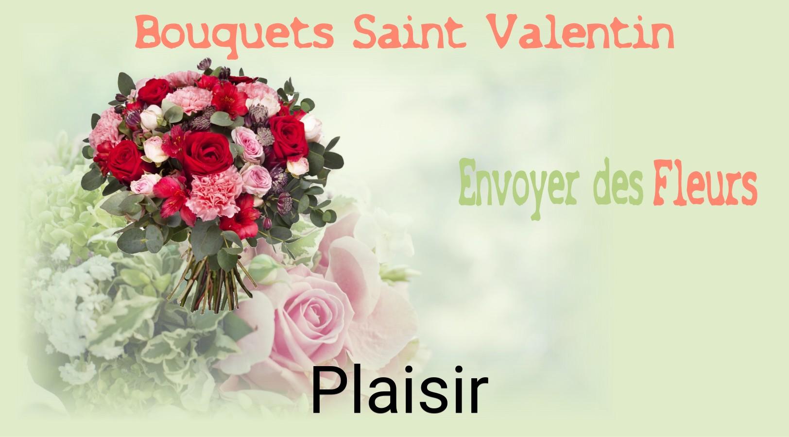 Roses de Saint-Valentin livrées à Plaisir